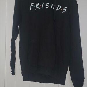 Brand New Black "FRIENDS" Logo Pullover Hoodie